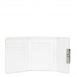 Lancaster - Portefeuille cuir fermoir - Paris Ily