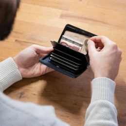 Ogon Design - Portefeuille - Smart Case Oslo Large - Aluminium Mat