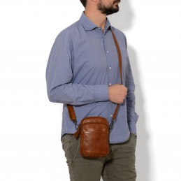 Sacoche - Gianni Conti - Sacoche - Cuir vintage