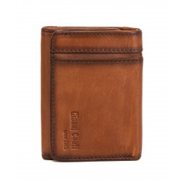 Porte-monnaie - Gianni Conti - Porte-monnaie boîte - Cuir Vintage