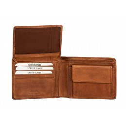 Portefeuille - Gianni Conti - Portefeuille italien - Cuir vintage