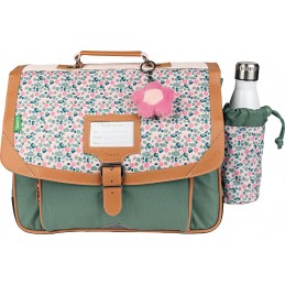 Cartable - Tann's - Cartable 38 cm avec poche gourde - Design Fille