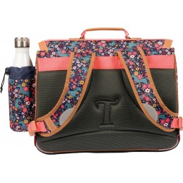 Cartable - Tann's - Cartable 38 cm avec poche gourde - Design Fille