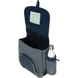 Cartable - Tann's - Cartable 38 cm avec poche gourde - Design Garçon