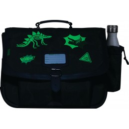 Cartable - Tann's - Cartable 38 cm avec poche gourde - Design Garçon