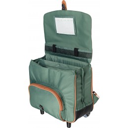 Cartable avec roulettes - Tann's - Cartable trolley 38 cm - Design Fille