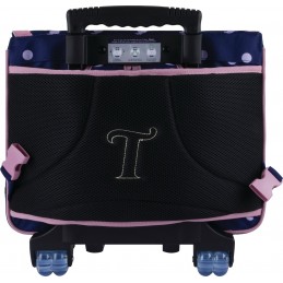 Cartable avec roulettes - Tann's - Cartable trolley 38 cm - Design Fille