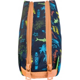 Trousse - Tann's - Trousse scolaire double - Design Garçon