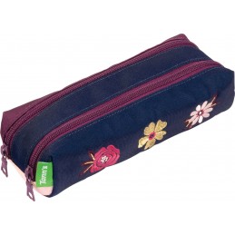 Trousse - Tann's - Trousse scolaire double - Design fille