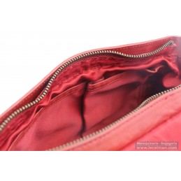 Sac bandoulière - Gianni Conti - Sac bandoulière à rabat cuir vintage
