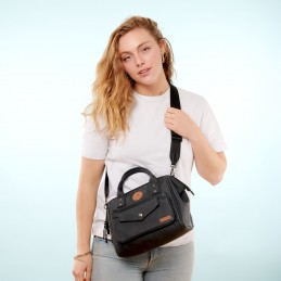 Sacs portés épaule - Cabaia - Sac bandoulière Crossbody Medium - Toucher Nubuck