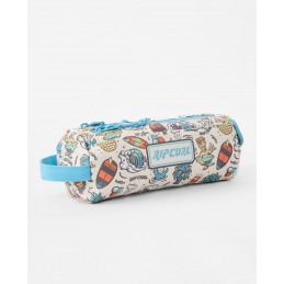 Trousse - RIP CURL - Trousse scolaire zippée 2 compartiments Global BTS