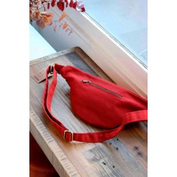 Sac banane - Hindbag - Grand Sac banane Sasha - Coton Bio