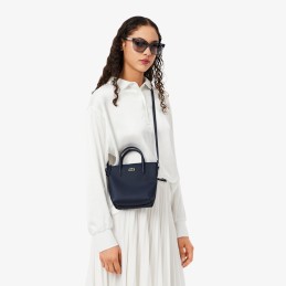 Sac à main - Lacoste - Mini sac cabas L.12.12 Concept petit piqué recyclé