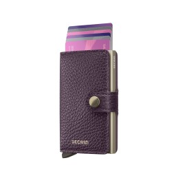 Porte Cartes - SECRID Miniwallet - Porte-cartes Cuir Pebble compact et sécurisé